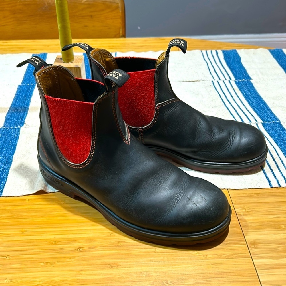 Blundstone Boots Men Red/Black